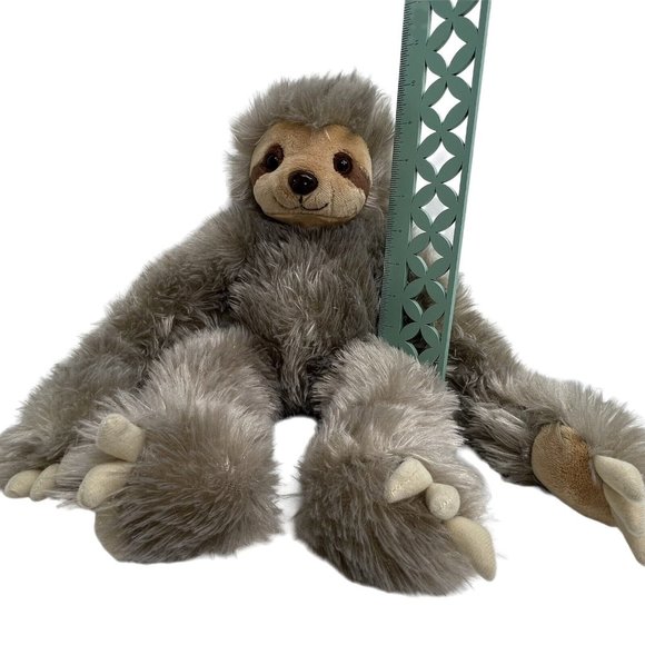 Teddy Mountain Plush Sloth Stuffed Animal 16" Kids Soft Cuddle Toy 2020 Wildlife - Picture 8 of 12